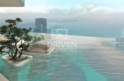 Apartment - 3 Bedrooms - 4 Bathrooms for sale in Al Habtoor Grand Resort Autograph Collection - Dubai Marina - Dubai