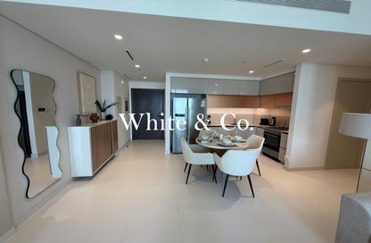 شقة - 2 - 2 للايجار في برج Marina Vista 2 - مارينا فيستا - إعمار بيتشفرونت - دبي هاربور - دبي
