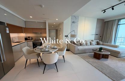 شقة - 2 - 2 للايجار في برج Marina Vista 2 - مارينا فيستا - إعمار بيتشفرونت - دبي هاربور - دبي