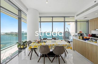 شقة - 3 غرف نوم - 3 حمامات للايجار في برج Beach Vista 2 - بيتش فيستا - إعمار بيتشفرونت - دبي هاربور - دبي