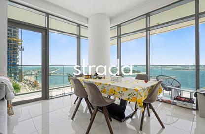 شقة - 3 غرف نوم - 3 حمامات للايجار في برج Beach Vista 2 - بيتش فيستا - إعمار بيتشفرونت - دبي هاربور - دبي