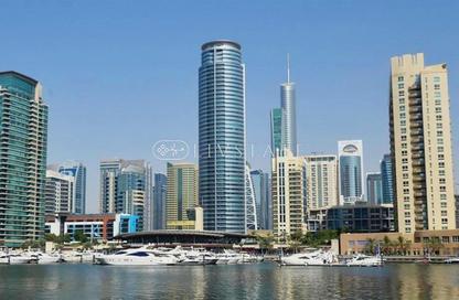 Duplex - 4 Bedrooms - 4 Bathrooms for rent in Horizon Tower - Dubai Marina - Dubai