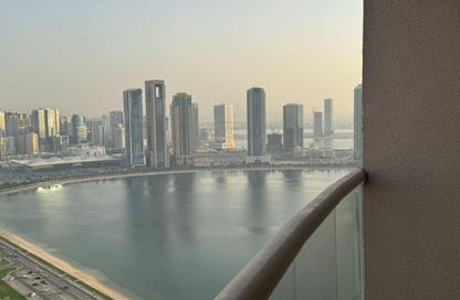 Apartment - 2 Bedrooms - 3 Bathrooms for rent in Al Khan Lagoon Tower - Al Khan Lagoon - Al Khan - Sharjah Apartment - 2 Bedrooms - 3 Bathrooms for rent in Al Khan Lagoon Tower - Al Khan Lagoon - Al Khan - Sharjah