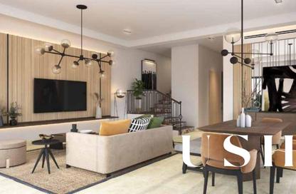 Townhouse - 4 - 4 for sale in Marbella - Damac Lagoons - Dubai