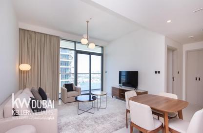شقة - غرفة نوم - 1 حمام للايجار في برج Marina Vista 1 - مارينا فيستا - إعمار بيتشفرونت - دبي هاربور - دبي