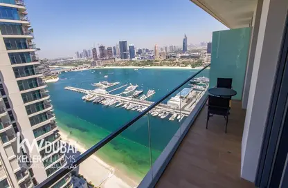 Apartment - 1 Bedroom - 1 Bathroom for rent in Marina Vista Tower 1 - Marina Vista - EMAAR Beachfront - Dubai Harbour - Dubai