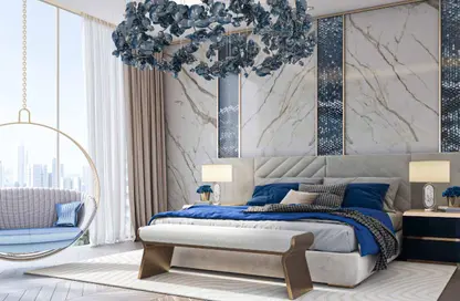 شقة - غرفة نوم - 1 حمام للبيع في مرتفعات القناة - الخليج التجاري - دبي