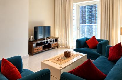 Apartment - 3 - 3 for rent in Damac Heights - Dubai Marina - Dubai