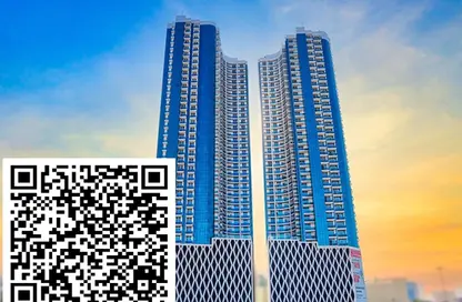 Apartment - 1 Bedroom - 2 Bathrooms for sale in Oasis Tower - Al Rashidiya 1 - Al Rashidiya - Ajman