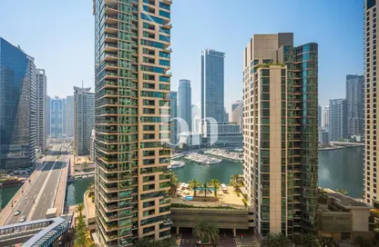 Apartment - 3 Bedrooms - 4 Bathrooms for sale in Rimal 1 - Rimal - Jumeirah Beach Residence - Dubai