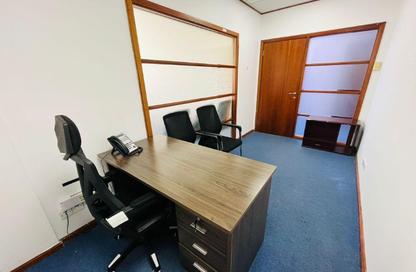 Office Space - 1 Bedroom - 2 Bathrooms for rent in Al Muhairy Centre - Al Khalidiya - Abu Dhabi