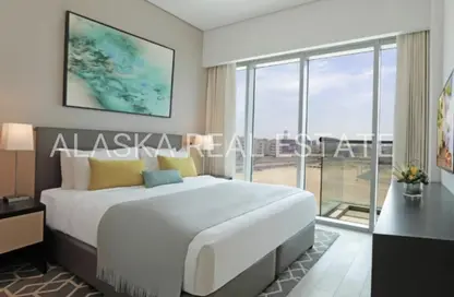 شقة - غرفة نوم - 2 حمامات للايجار في ميلينيوم مونتروز للشقق الفندقية - مونت روز - حديقة دبي العلميه - دبي