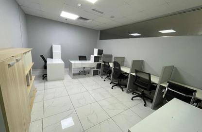 Business Centre - Studio - 3 Bathrooms for rent in The Exchange - Business Bay - Dubai