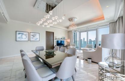 Apartment - 3 Bedrooms - 3 Bathrooms for rent in The Address Residence Fountain Views 1 - The Address Residence Fountain Views - Downtown Dubai - Dubai
