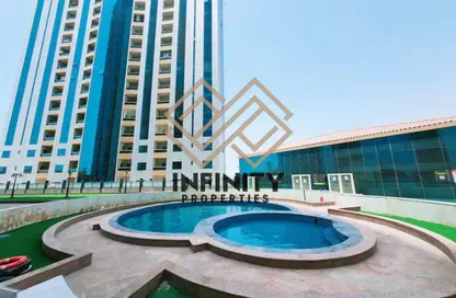 Apartment - 1 Bathroom for rent in Orient Tower 2 - Orient Towers - Al Bustan - Ajman