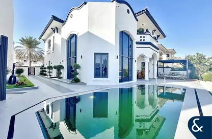 Villa - 5 Bedrooms - 6 Bathrooms for rent in Garden Homes Frond B - Garden Homes - Palm Jumeirah - Dubai