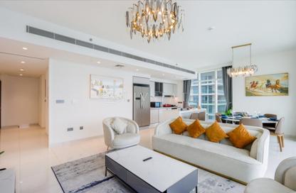 Apartment - 3 Bedrooms - 3 Bathrooms for rent in Sunrise Bay Tower 1 - Sunrise Bay - Emaar Beachfront - Dubai Harbour - Dubai