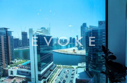 Office Space - Studio - 1 Bathroom for rent in The Prime Tower - Business Bay - Dubai