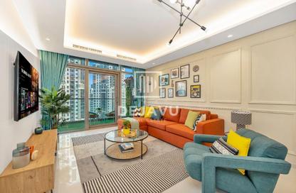 Apartment - 2 Bedrooms - 3 Bathrooms for rent in Paramount Tower Hotel  and  Residences - Business Bay - Dubai