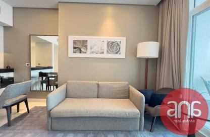 Apartment - 1 Bedroom - 2 Bathrooms for rent in Damac Maison Prive B - Damac Maison Prive - Business Bay - Dubai
