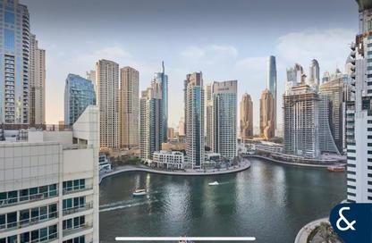 Apartment - 2 - 2 for rent in Marina View Tower A - Marina View - Dubai Marina - Dubai
