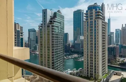 Apartment - 1 Bedroom - 2 Bathrooms for rent in Amwaj 4 - Amwaj - Jumeirah Beach Residence - Dubai