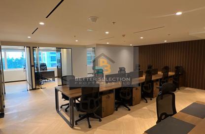 Office Space - Studio - 2 Bathrooms for rent in One Lake Plaza - JLT Cluster T - Jumeirah Lake Towers - Dubai