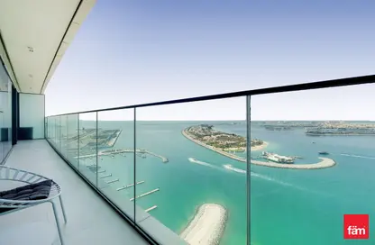 Apartment - 2 Bedrooms - 2 Bathrooms for rent in Beach Vista Tower 1 - Beach Vista - EMAAR Beachfront - Dubai Harbour - Dubai