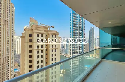 Apartment - 2 Bedrooms - 3 Bathrooms for rent in Al Fattan Marine Tower - Al Fattan Marine Towers - Jumeirah Beach Residence - Dubai
