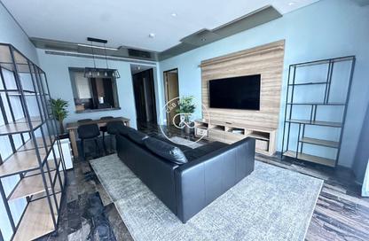 Apartment - 1 - 2 for rent in Damac Heights - Dubai Marina - Dubai