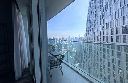 Apartment - 1 - 2 for rent in Damac Heights - Dubai Marina - Dubai