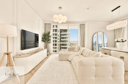 Apartment - 3 Bedrooms - 3 Bathrooms for rent in Beach Mansion Tower 1 - Beach Mansion - Emaar Beachfront - Dubai Harbour - Dubai