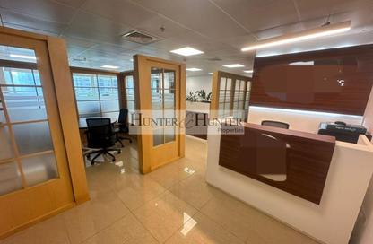 Office Space - Studio - 2 Bathrooms for rent in One Lake Plaza - JLT Cluster T - Jumeirah Lake Towers - Dubai