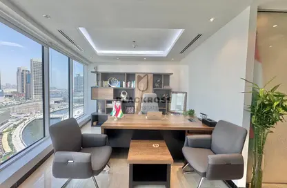 Office Space - Studio - 1 Bathroom for rent in Fifty One Tower - Business Bay - Dubai