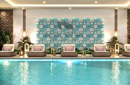 Apartment - 3 Bedrooms - 5 Bathrooms for sale in Faradis Tower - Al Mamzar - Sharjah - Sharjah