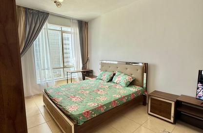 Apartment - Studio - 1 Bathroom for rent in Beach Tower 1 - Al Khan Lagoon - Al Khan - Sharjah