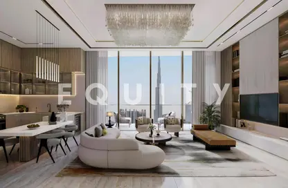 شقة - 4 غرف نوم - 6 حمامات للبيع في سانت ريجيس ريزيدنس - برج خليفة - وسط مدينة دبي - دبي