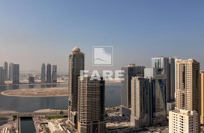 Apartment - 3 - 4 for rent in Al Noor Tower - Al Majaz 3 - Al Majaz - Sharjah