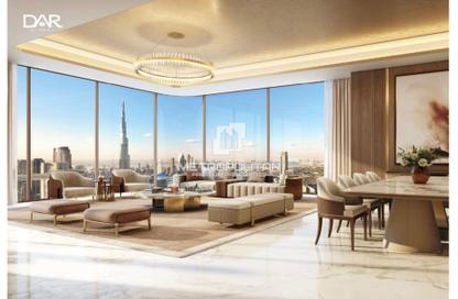 Apartment - 3 - 3 for sale in Trump Tower - Sheikh Zayed Road - Dubai