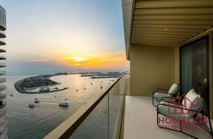 Apartment - 1 - 1 for rent in Grand Bleu Tower 1 - Emaar Beachfront - Dubai Harbour - Dubai