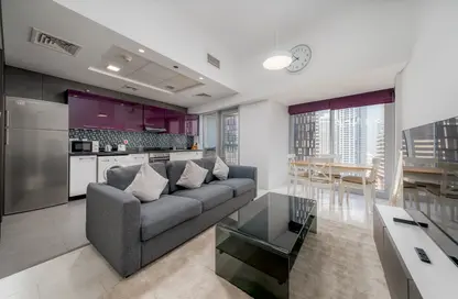 Apartment - 1 Bedroom - 2 Bathrooms for rent in Cayan Tower - Dubai Marina - Dubai