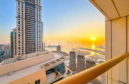 شقة - غرفة نوم - 2 حمامات للايجار في مساكن النخبة - دبي مارينا - دبي