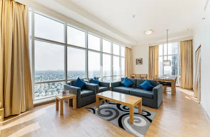 Apartment - 1 Bedroom - 3 Bathrooms for rent in Oaks Liwa Heights - JLT Cluster W - Jumeirah Lake Towers - Dubai