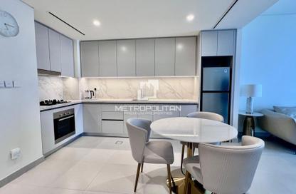 Apartment - 1 - 1 for rent in Beach Mansion Tower 2 - Beach Mansion - Emaar Beachfront - Dubai Harbour - Dubai