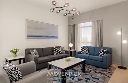 Apartment - 3 Bedrooms - 3 Bathrooms for rent in Movenpick Hotel  and  Apartments Bur Dubai - Oud Metha - Bur Dubai - Dubai