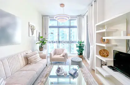 شقة - غرفة نوم - 2 حمامات للايجار في أيريس بلو - دبي مارينا - دبي