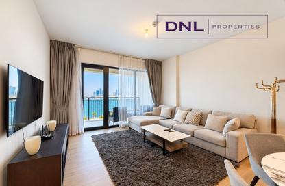 Apartment - 1 - 1 for rent in La Voile Building 1 - La Voile - Port de La Mer - La Mer - Jumeirah - Dubai