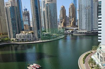 Apartment - 2 - 2 for rent in Marina View Tower A - Marina View - Dubai Marina - Dubai