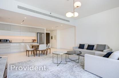 شقة - غرفة نوم - 1 حمام للايجار في برج Marina Vista 1 - مارينا فيستا - إعمار بيتشفرونت - دبي هاربور - دبي