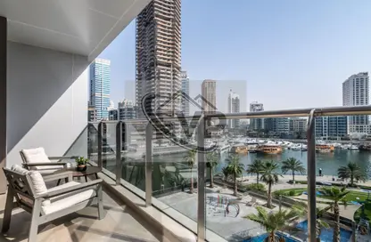 Apartment - 1 Bedroom - 2 Bathrooms for rent in Sparkle Tower 1 - Sparkle Towers - Dubai Marina - Dubai